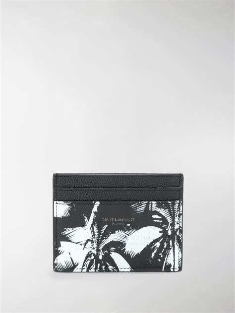 ysl palm tree card holder|SAINT LAURENT Wallets and Cardholders for Women .